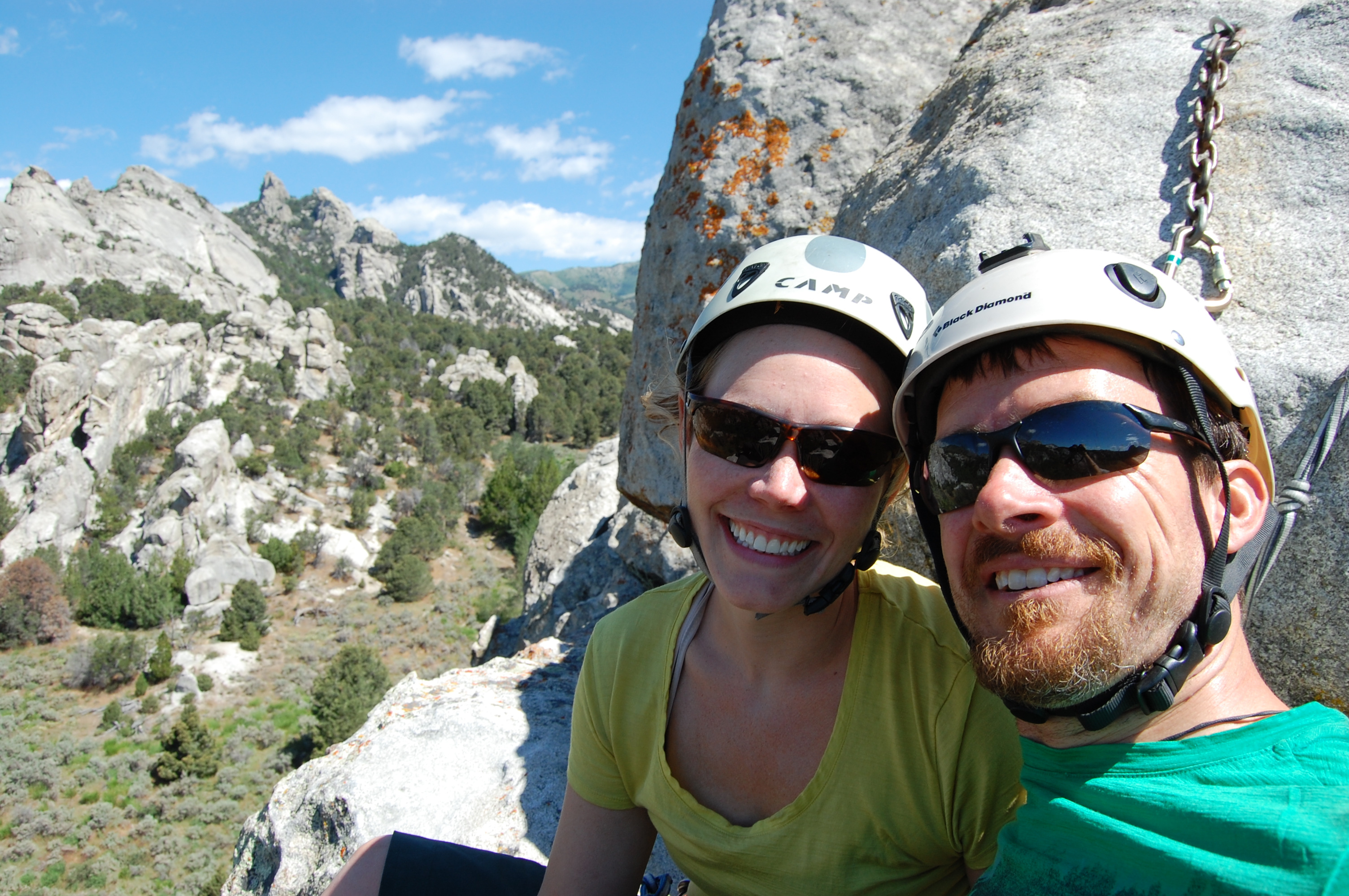 Jon and Rudie at City of Rocks, Idaho